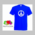 Peace   pánske tričko 100 %bavlna Fruit of The Loom